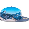 petten-plat-blauw-fitted-59fifty-photoreal-van-los-angeles-dodgers-mlb-van-new-era