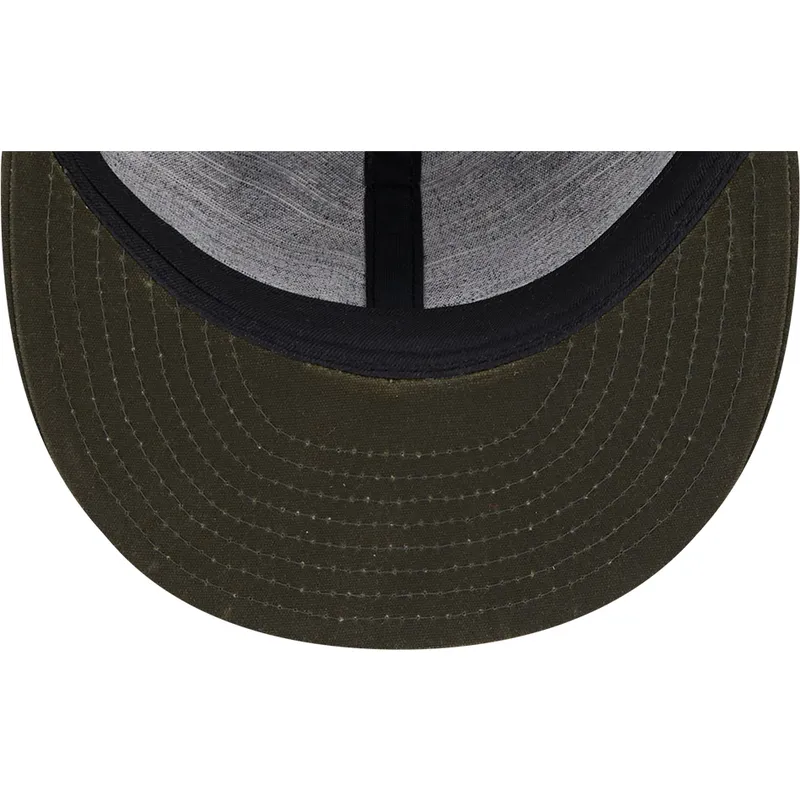 petten-plat-groen-verstelbaar-9fifty-waxed-canvas-van-new-york-yankees-mlb-van-new-era petten-plat-groen-verstelbaar-9fifty-waxed-canvas-van-new-york-yankees-mlb-van-new-era
