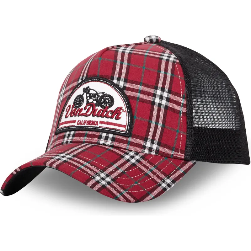 petten-gebogen-rood-snapback-car04-van-von-dutch