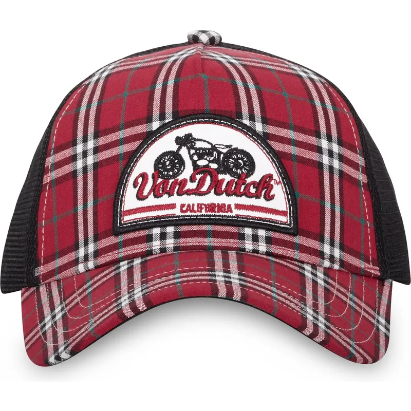 petten-gebogen-rood-snapback-car04-van-von-dutch