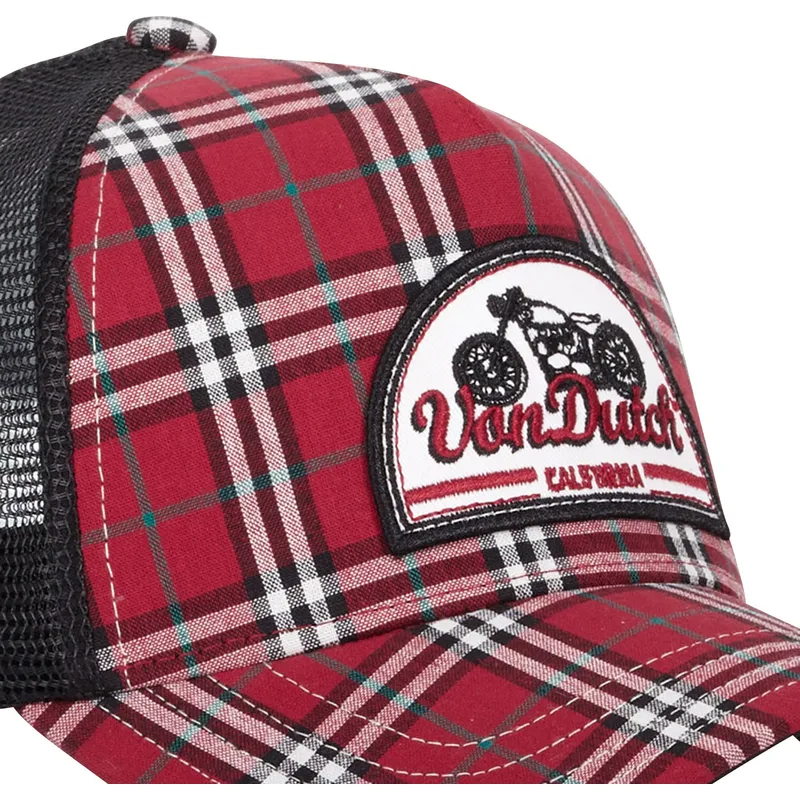 petten-gebogen-rood-snapback-car04-van-von-dutch