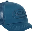 petten-gebogen-blauw-snapback-log04-van-von-dutch