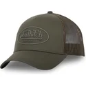 petten-gebogen-groen-snapback-log07-van-von-dutch