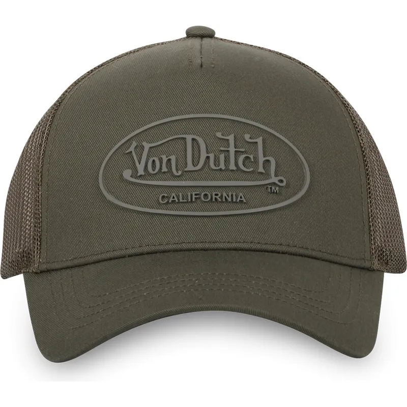 petten-gebogen-groen-snapback-log07-van-von-dutch