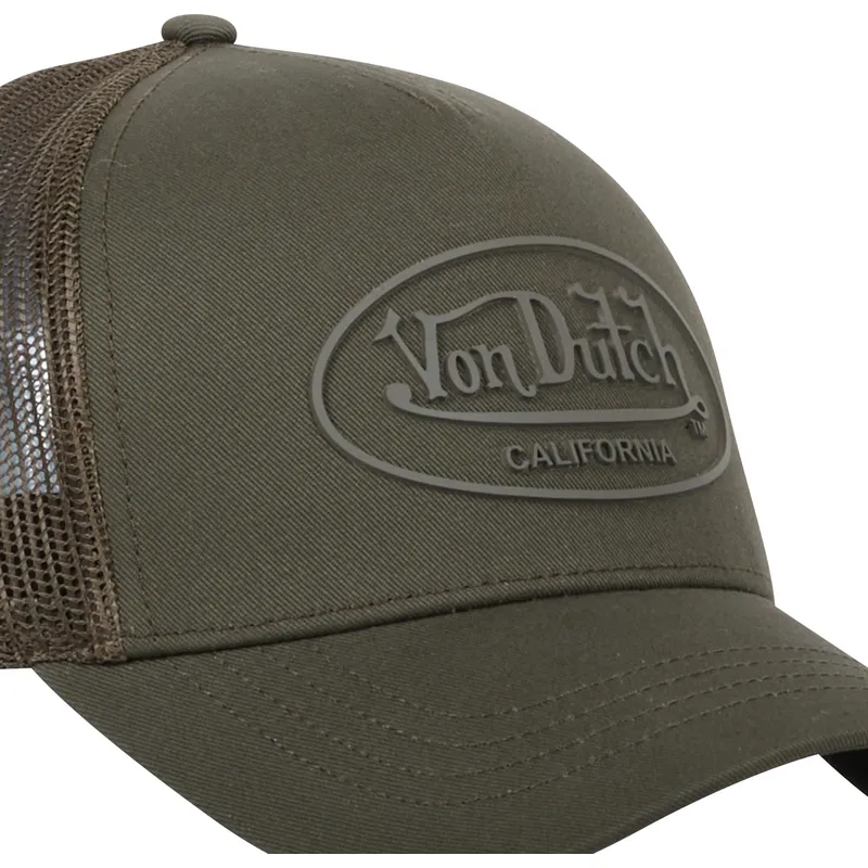petten-gebogen-groen-snapback-log07-van-von-dutch