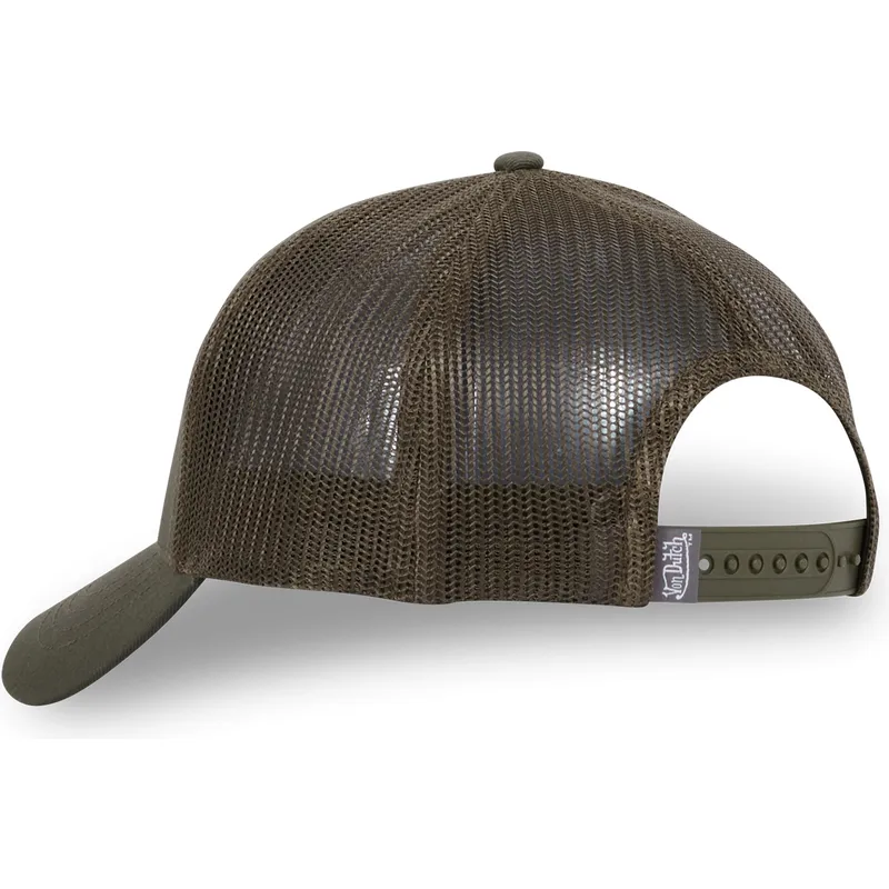 petten-gebogen-groen-snapback-log07-van-von-dutch