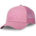 petten-gebogen-roze-snapback-log08-van-von-dutch