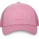 petten-gebogen-roze-snapback-log08-van-von-dutch