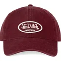 petten-gebogen-rood-verstelbaar-log-bur-van-von-dutch