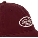petten-gebogen-rood-verstelbaar-log-bur-van-von-dutch