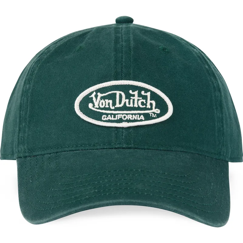 petten-gebogen-groen-verstelbaar-log-for-van-von-dutch