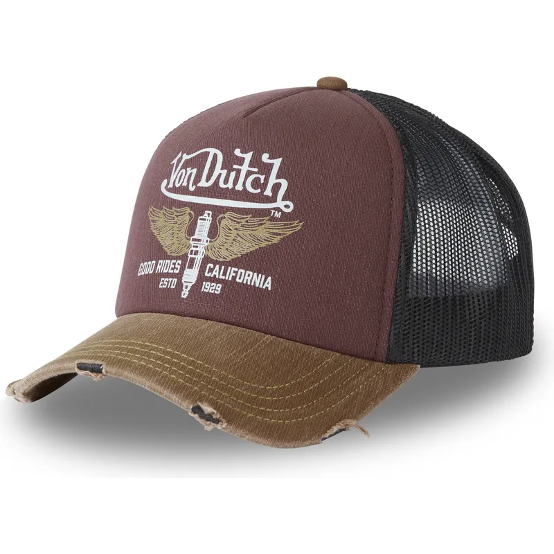 petten-gebogen-meerkleurig-snapback-crew18-van-von-dutch
