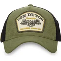 petten-gebogen-groen-snapback-kak-van-von-dutch