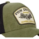 petten-gebogen-groen-snapback-kak-van-von-dutch