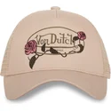 petten-gebogen-beige-snapback-lor-van-von-dutch