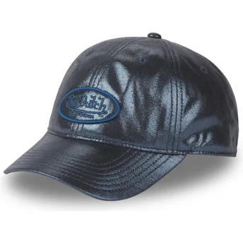Petten gebogen blauw verstelbaar NAV van Von Dutch