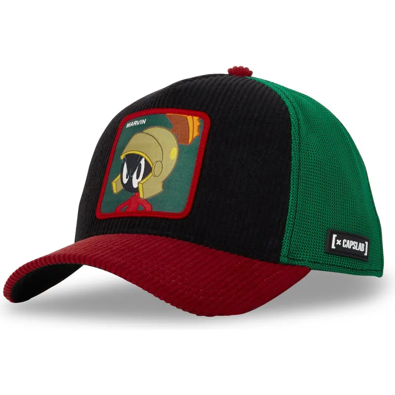 petten-gebogen-meerkleurig-snapback-loo10-mar-marvin-de-marsman-looney-tunes-van-capslab
