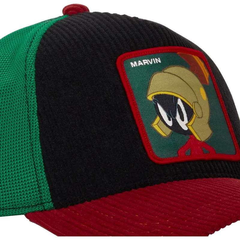 petten-gebogen-meerkleurig-snapback-loo10-mar-marvin-de-marsman-looney-tunes-van-capslab