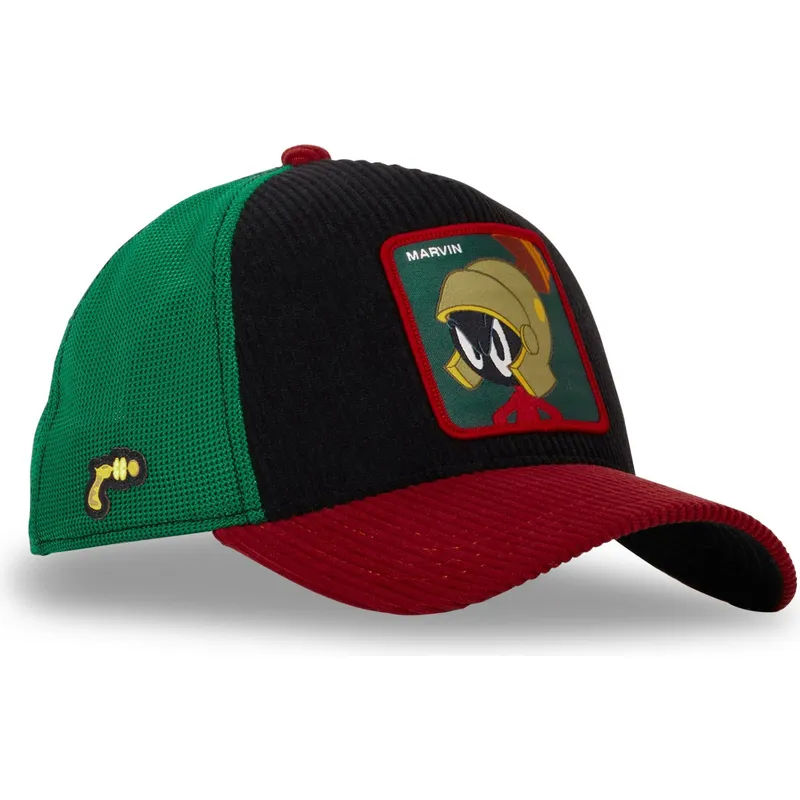 petten-gebogen-meerkleurig-snapback-loo10-mar-marvin-de-marsman-looney-tunes-van-capslab