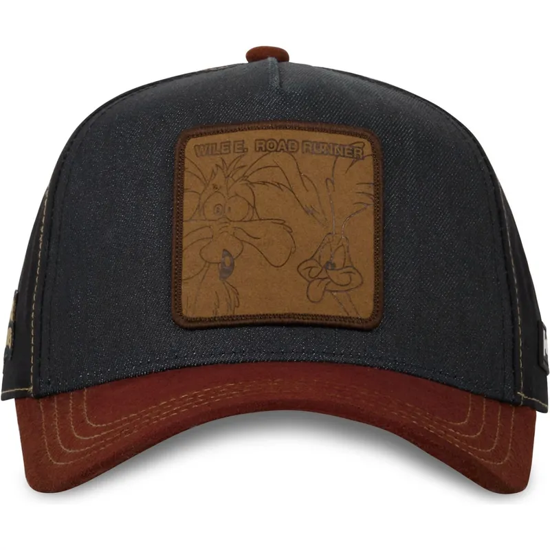 petten-gebogen-meerkleurig-snapback-loo10-wrr-coyote-en-roadrunner-looney-tunes-van-capslab