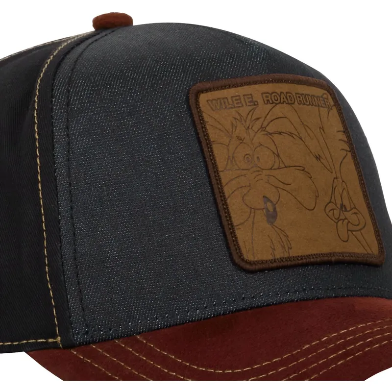 petten-gebogen-meerkleurig-snapback-loo10-wrr-coyote-en-roadrunner-looney-tunes-van-capslab