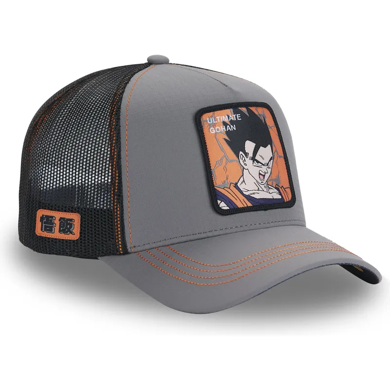 petten-gebogen-grijs-snapback-ultimate-dbz8-goh-son-gohan-dragon-ball-van-capslab