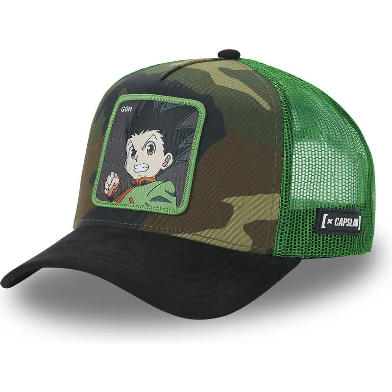 petten-gebogen-camouflage-snapback-hu3-gon-freecss-hunter-x-hunter-van-capslab petten-gebogen-camouflage-snapback-hu3-gon-freecss-hunter-x-hunter-van-capslab