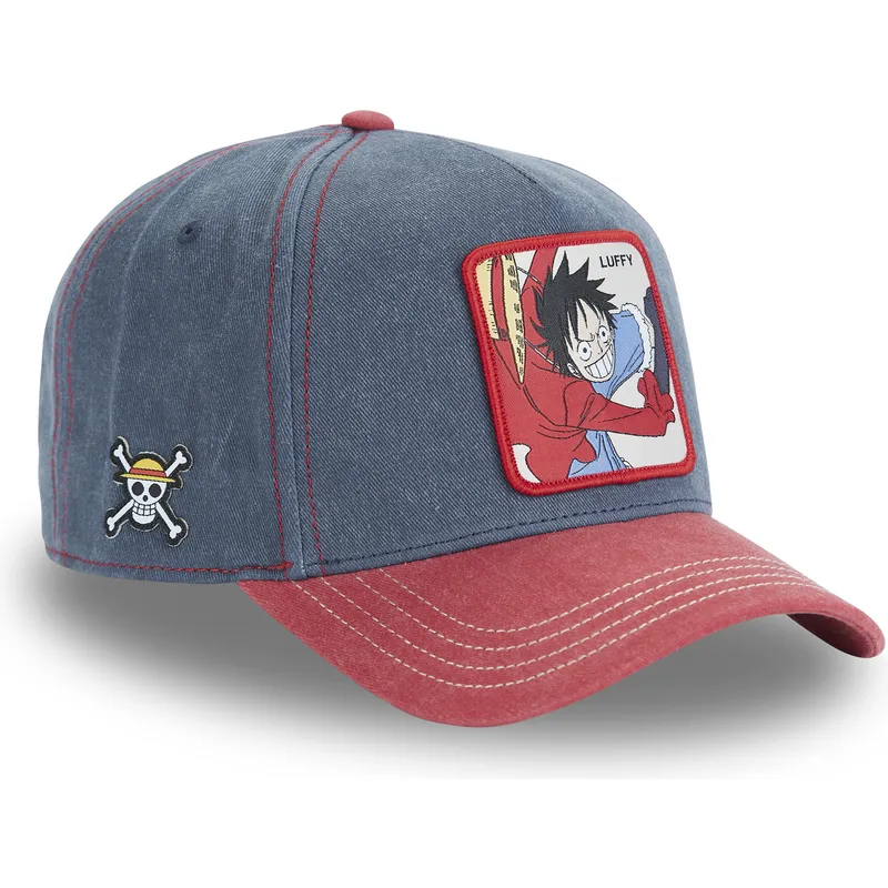 petten-gebogen-meerkleurig-snapback-op4-hak-monkey-d-luffy-one-piece-van-capslab