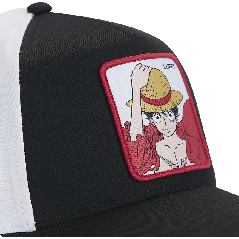 petten-gebogen-zwart-snapback-op4-hat-monkey-d-luffy-one-piece-van-capslab