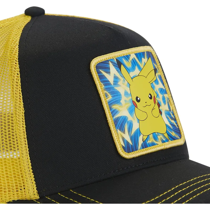 petten-gebogen-zwart-snapback-pmk5-thu-pikachu-pokemon-van-capslab