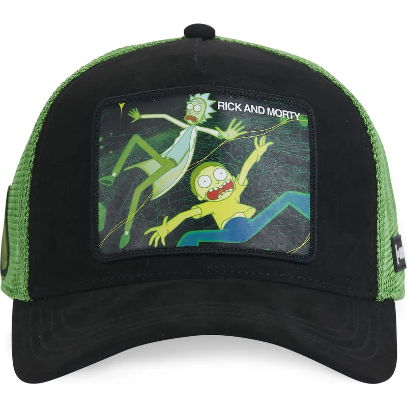 petten-gebogen-zwart-snapback-rem5-rem-rick-en-morty-van-capslab