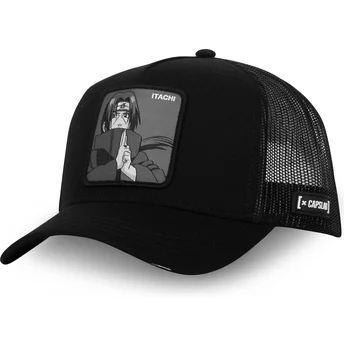 Petten gebogen zwart snapback ITA CT Itachi Uchiha Naruto van Capslab
