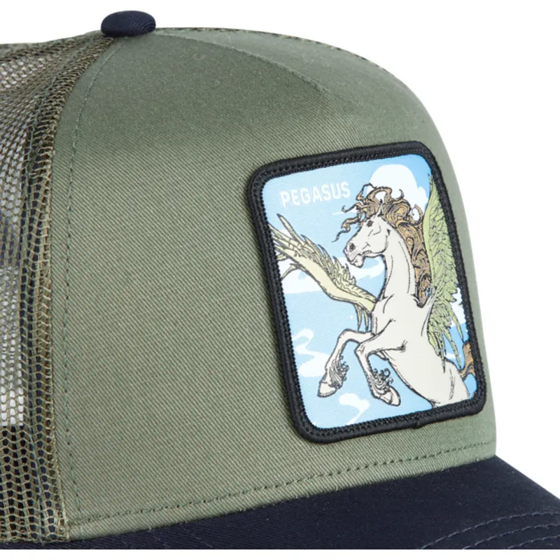 petten-gebogen-groen-snapback-cas2-pe2-pegasus-fabeldieren-van-capslab petten-gebogen-groen-snapback-cas2-pe2-pegasus-fabeldieren-van-capslab