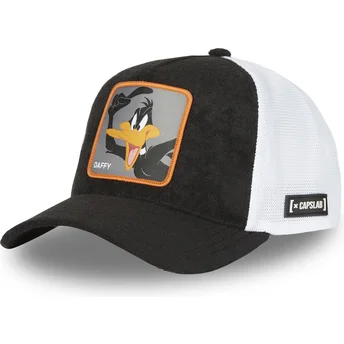 Petten gebogen zwart snapback DAF2 CT Daffy Duck Looney Tunes van Capslab