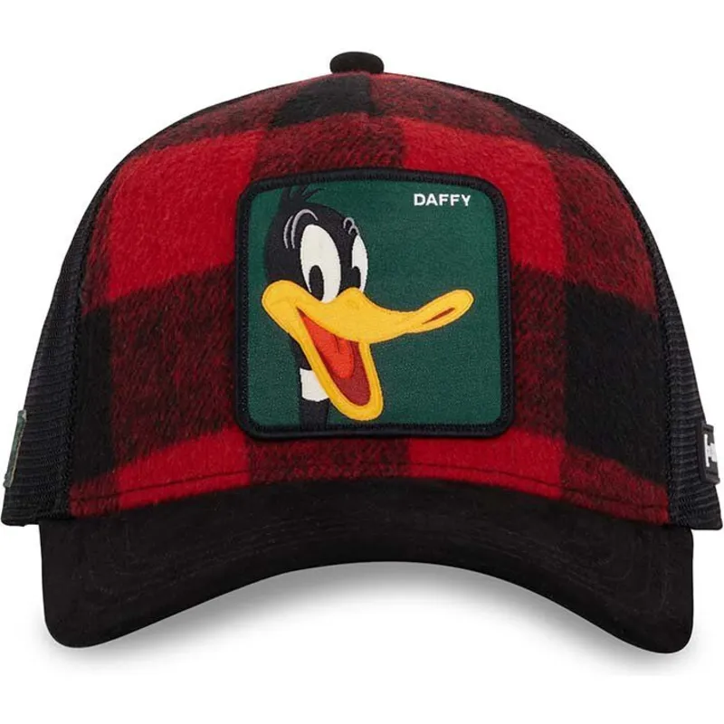 petten-gebogen-rood-snapback-loo10-lum-daffy-duck-looney-tunes-van-capslab petten-gebogen-rood-snapback-loo10-lum-daffy-duck-looney-tunes-van-capslab