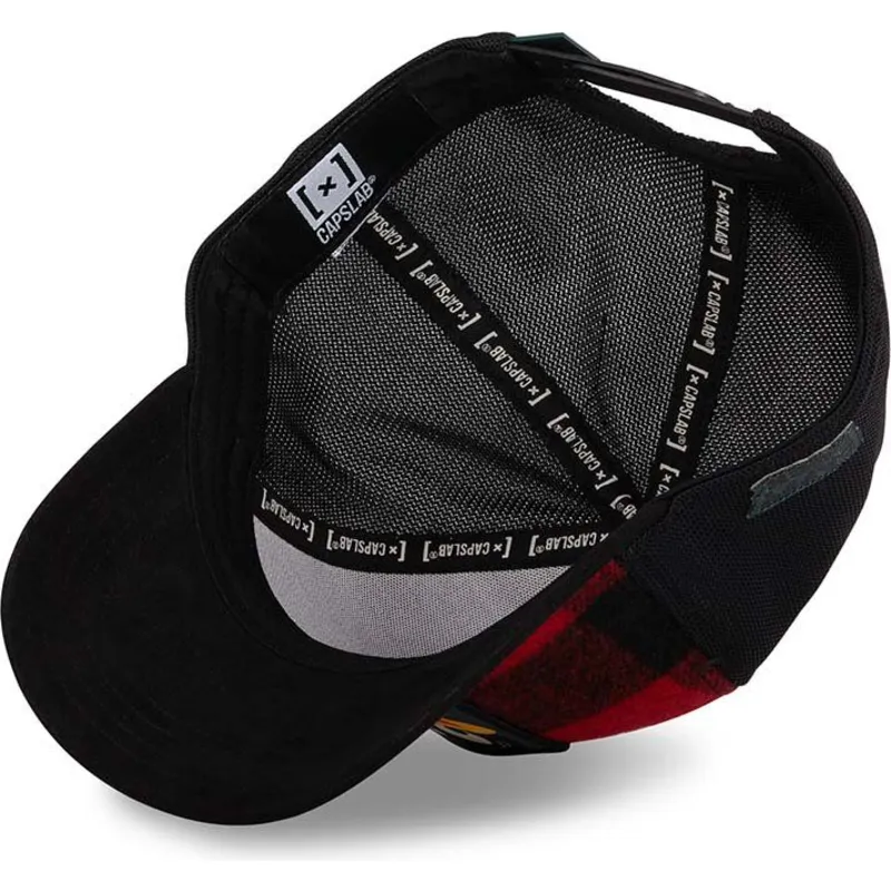 petten-gebogen-rood-snapback-loo10-lum-daffy-duck-looney-tunes-van-capslab petten-gebogen-rood-snapback-loo10-lum-daffy-duck-looney-tunes-van-capslab
