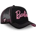 petten-gebogen-zwart-snapback-bar6-barbie-van-capslab