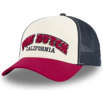 Petten gebogen meerkleurig snapback TERRY01 van Von Dutch