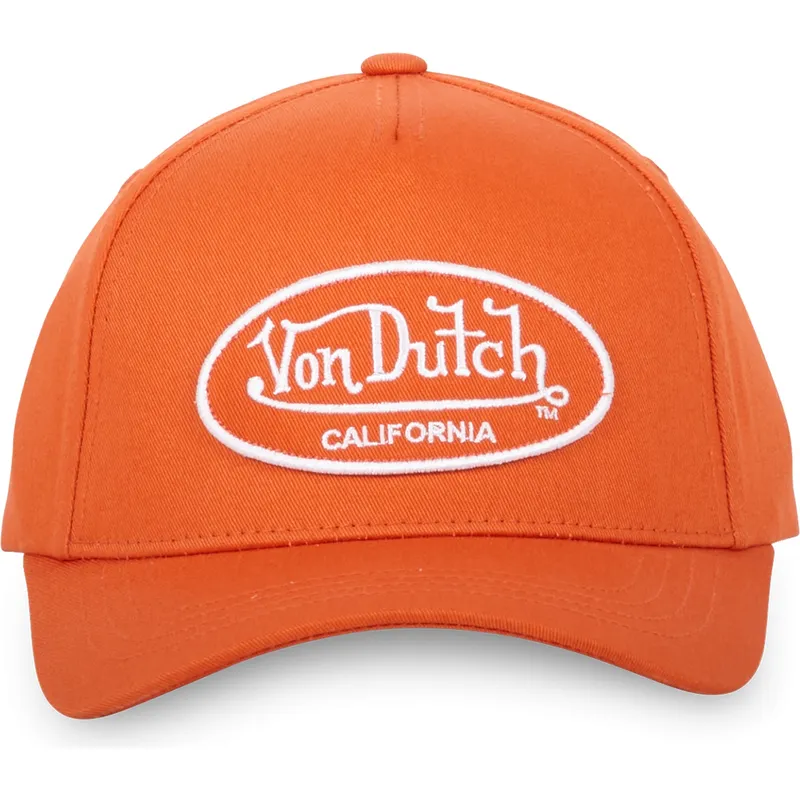 petten-gebogen-oranje-verstelbaar-lof-c11-van-von-dutch