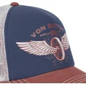 petten-gebogen-meerkleurig-snapback-crew19-van-von-dutch