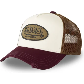 Petten gebogen meerkleurig snapback MUBU van Von Dutch