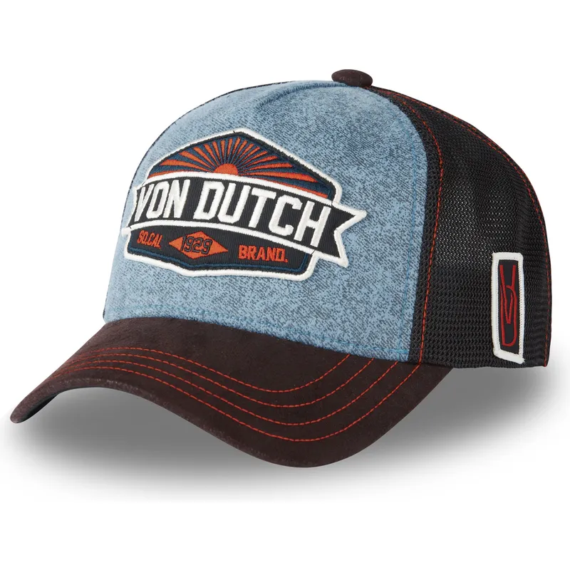 petten-gebogen-blauw-snapback-lea02-van-von-dutch
