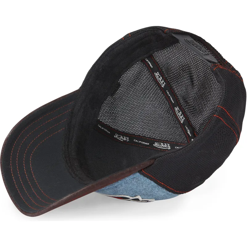 petten-gebogen-blauw-snapback-lea02-van-von-dutch