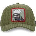 petten-gebogen-groen-snapback-ns3-cor-kakashi-hatake-naruto-van-capslab