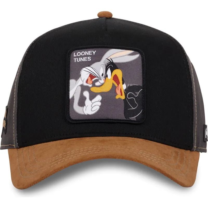 petten-gebogen-meerkleurig-snapback-loo10-bad-bugs-bunny-en-daffy-duck-looney-tunes-van-capslab