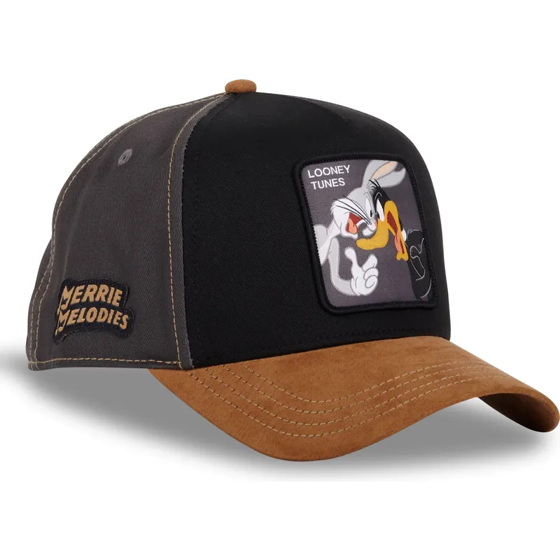 petten-gebogen-meerkleurig-snapback-loo10-bad-bugs-bunny-en-daffy-duck-looney-tunes-van-capslab