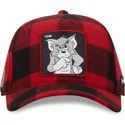 petten-gebogen-rood-snapback-taj5-tj6-tom-looney-tunes-van-capslab