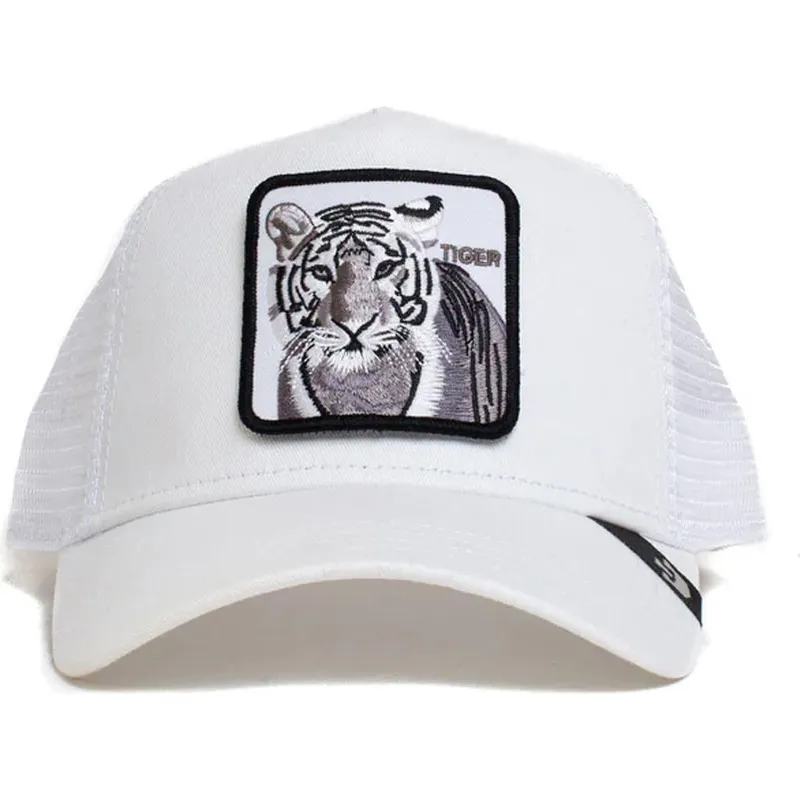 petten-gebogen-wit-snapback-silver-tiger-the-farm-van-goorin-bros