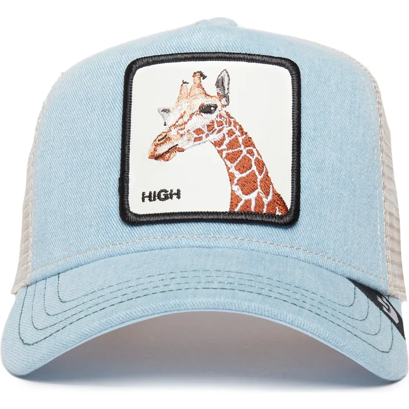 petten-gebogen-blauw-snapback-high-the-giraffe-the-farm-van-goorin-bros