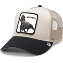 petten-gebogen-beige-snapback-the-mustang-the-farm-van-goorin-bros